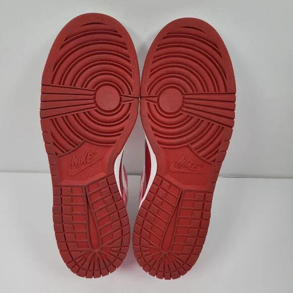 Nike Dunk Low Valentines Day Women's White Pink Red Shoes 317813-114 US Size 12 - Picture 7 of 8